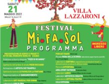 Villa Lazzaroni: sabato 21 il festival MI Fa Sol